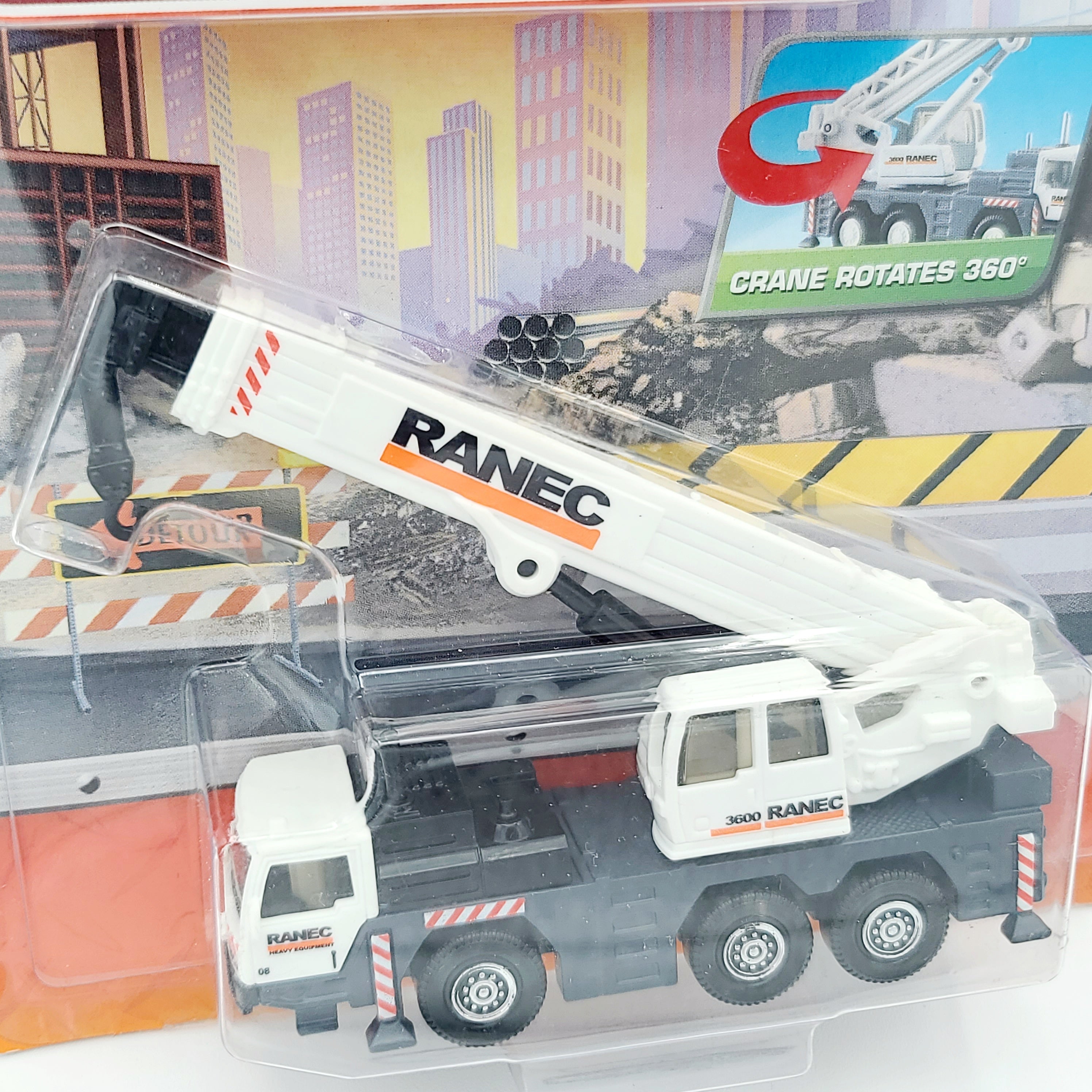 Matchbox MBX Crane Truck "RANEC" (2009 Working Rigs)